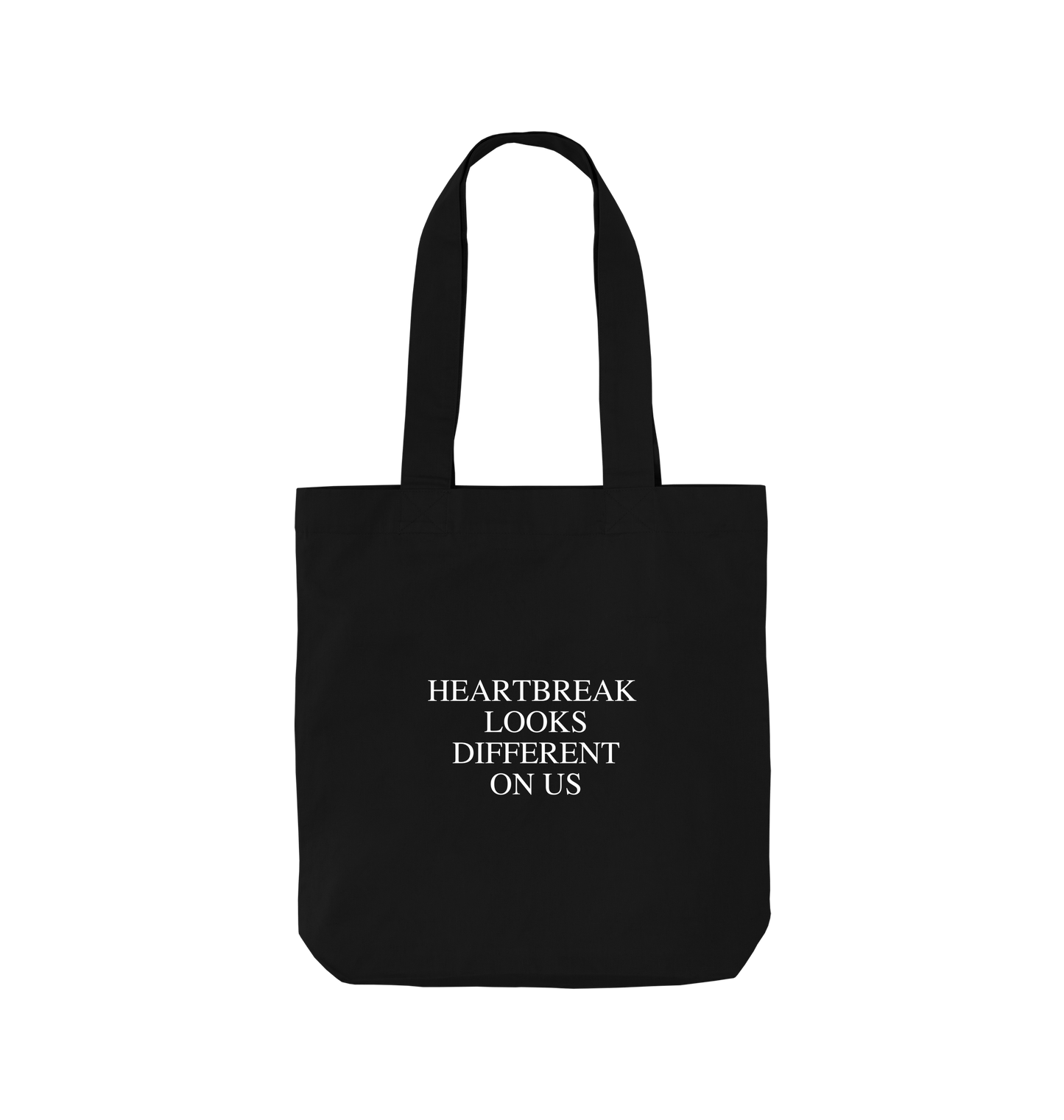 Black Printed Bag Back