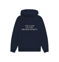 Navy Printed Hoody Front