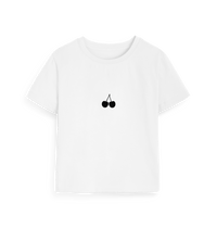 White Printed T-shirt Front