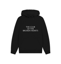 Black Printed Hoody Front