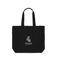 Black Printed Bag Front