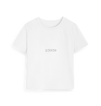 White Printed T-shirt Front