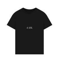 Black Printed T-shirt Front