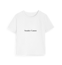 White Printed T-shirt Front