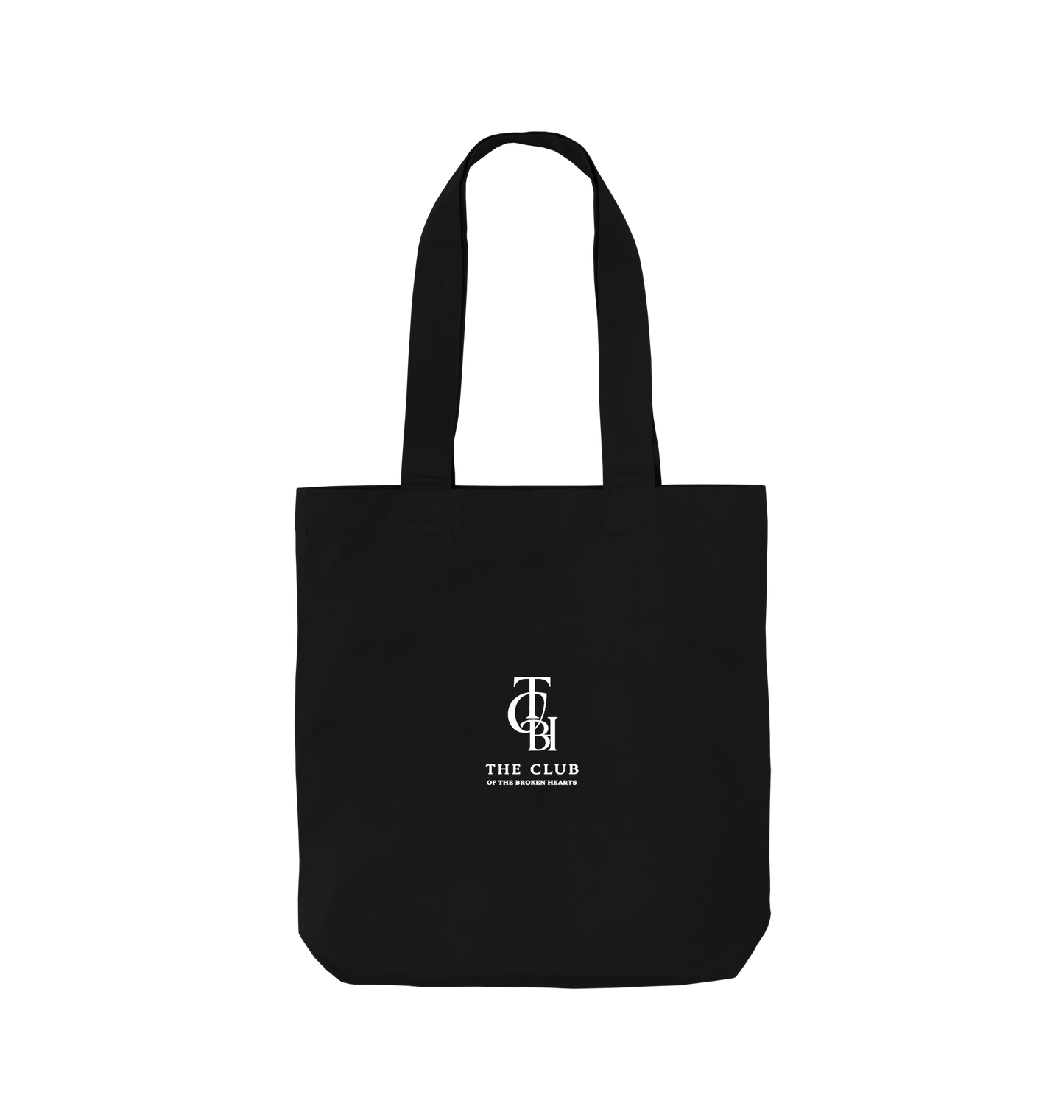 Black Printed Bag Front