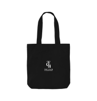 Black Printed Bag Front