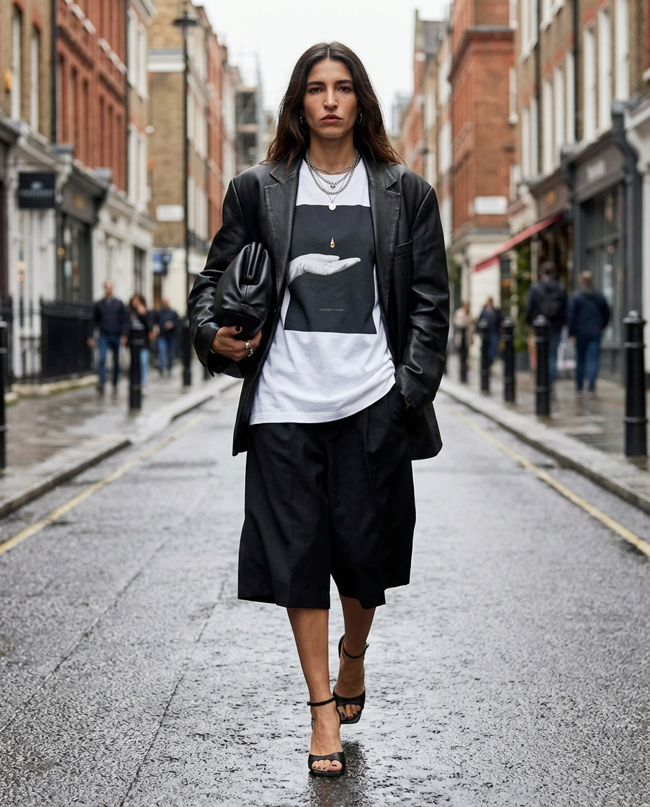 Luxury Tears / Oversized Heavy Cotton Tee