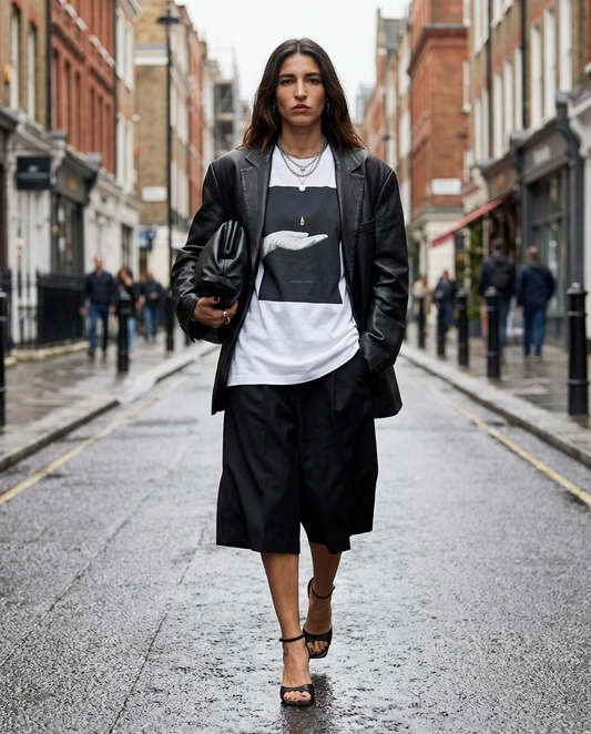 Luxury Tears / Oversized Heavy Cotton Tee