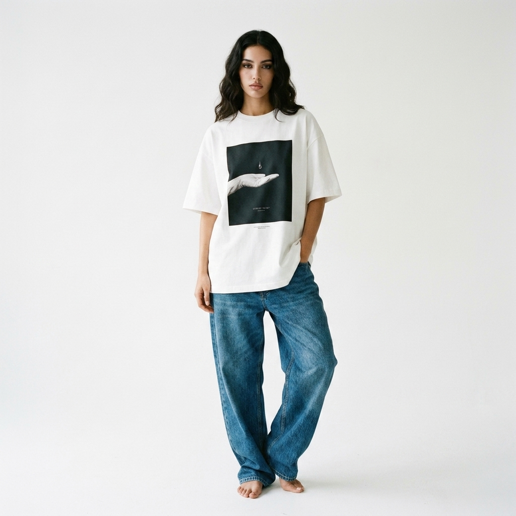Luxury Tears / Oversized Heavy Cotton Tee