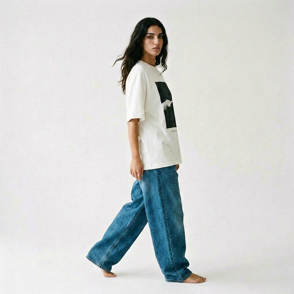 Luxury Tears / Oversized Heavy Cotton Tee