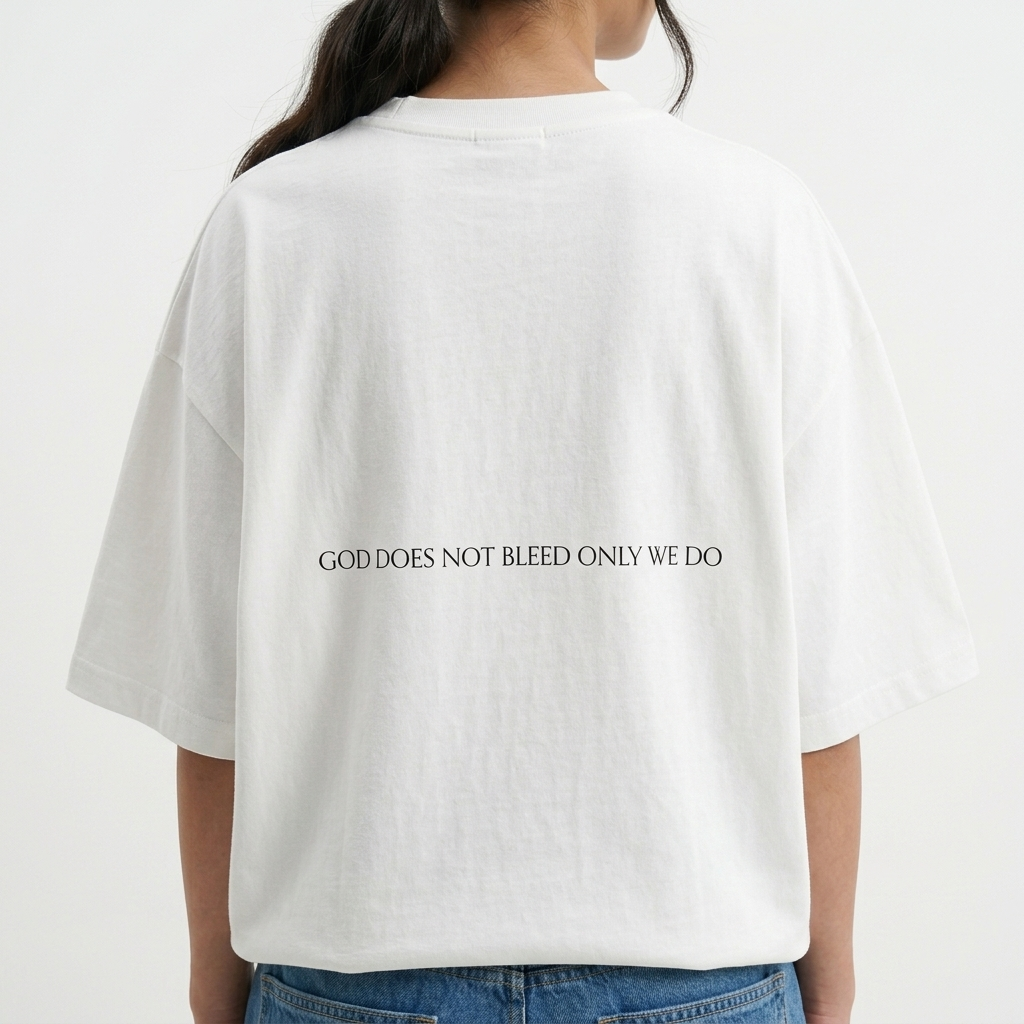 Luxury Tears / Oversized Heavy Cotton Tee